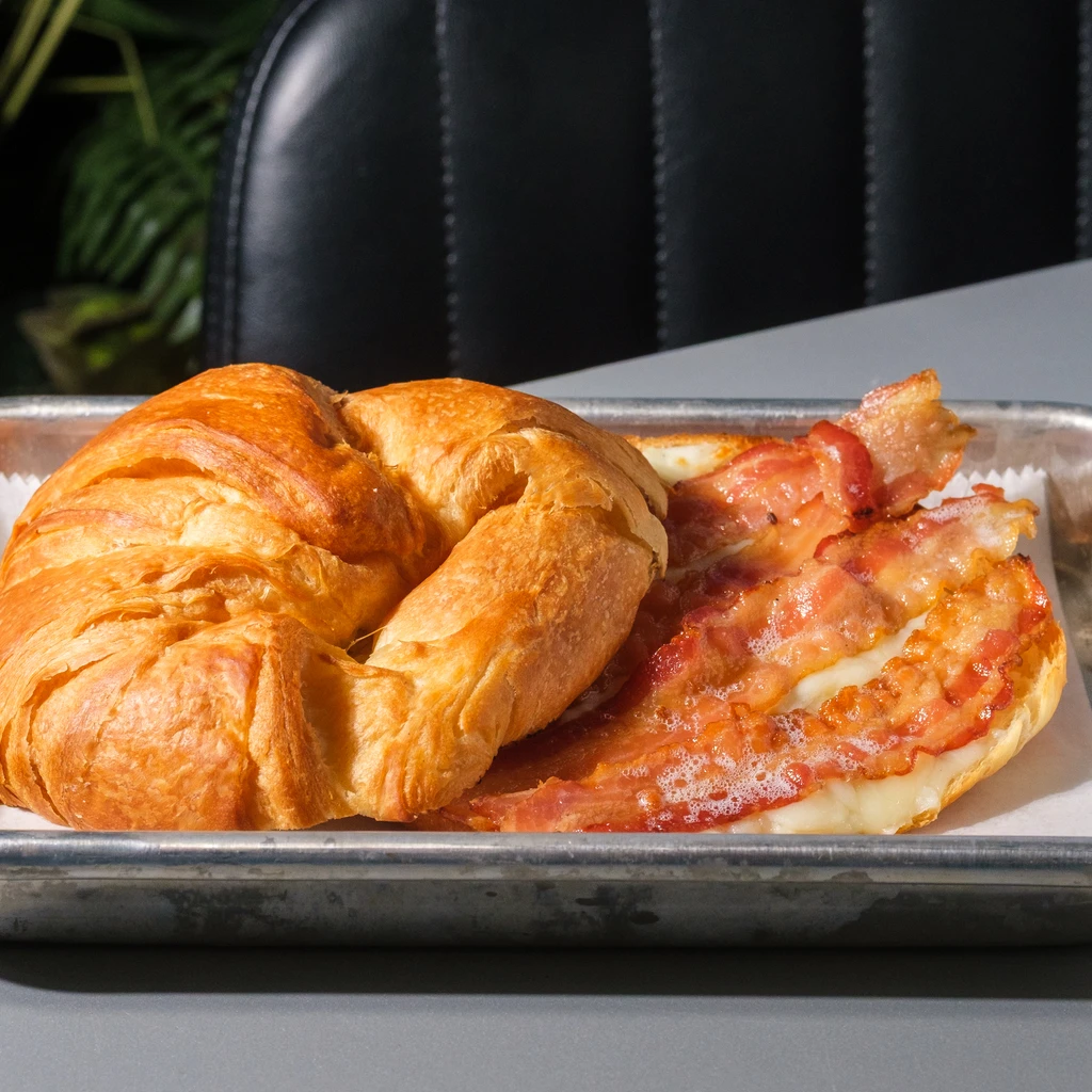 Bacon Cheese Croissant